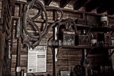 Interior of old shop