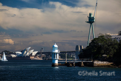 Bradleys Head with Sydney Opera House, Sydney Harbour