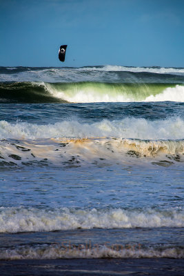 Kite surfer at Newport