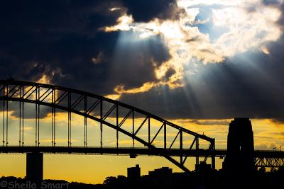 Harbour Bridge sunset