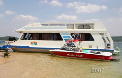 House Boat and 2002 ProStar 197 Mastercraft boat