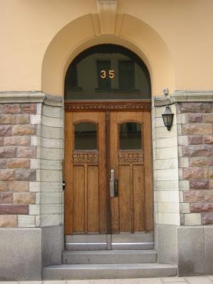 Door to my building