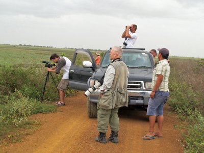 Road to Yupukari bird stop