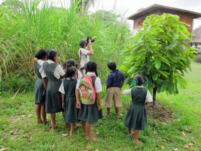 Children of Yukupari with Tom