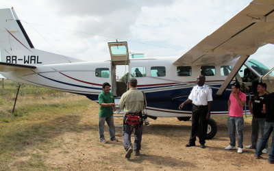 Plane to Kaieteur Falls