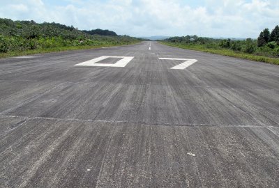 Runway for Kaieteur Falls