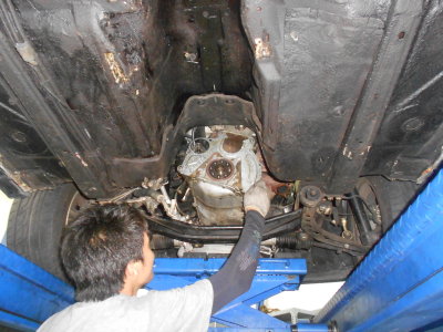 5 Making sure all bolts are accounted for.JPG
