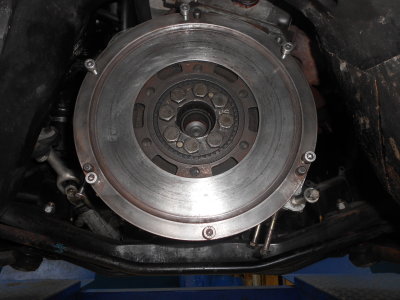 35 M3 flywheel installed.JPG