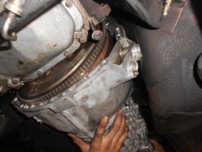 55 Aligning the tranny with the engine.JPG