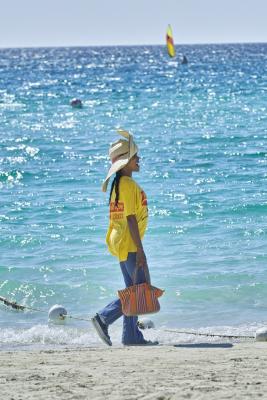 hat check girl