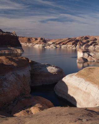 Lake Powell from Secret Canyon