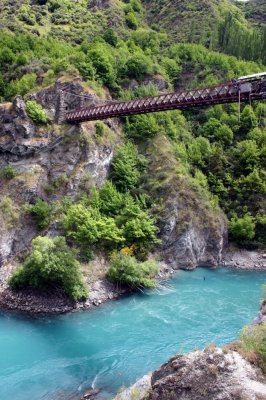 Shotover River  and the home of the Bungee Jump