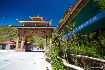 Gate to Thimphu Province