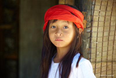 Beautiful girl living near Thimphu Zoo