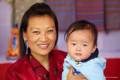 Mother and daughter running a business