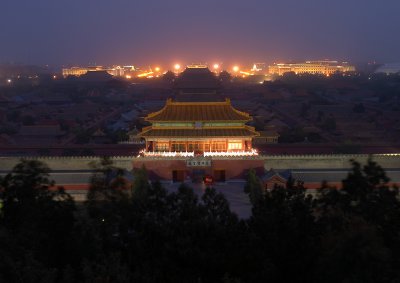 Forbidden City by Night