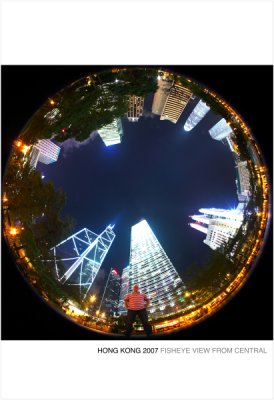 Hong Kong Fish Eye View