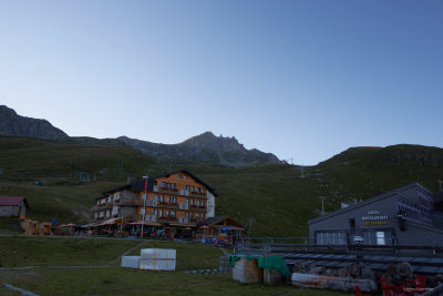 Hotel Alpina is where I stayed overnight