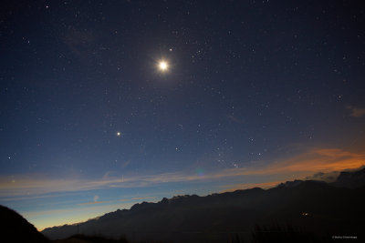 This is a very early morning photo