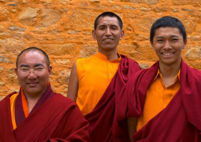 Tourist Monks from Nepal