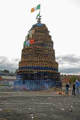 Belfast Bonfire N. Ireland