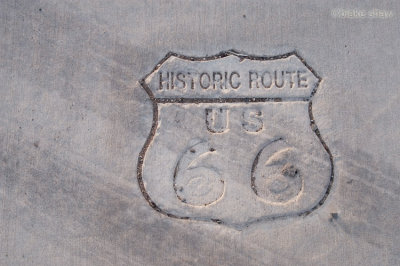 Sidewalk Emblem, Santa Rosa