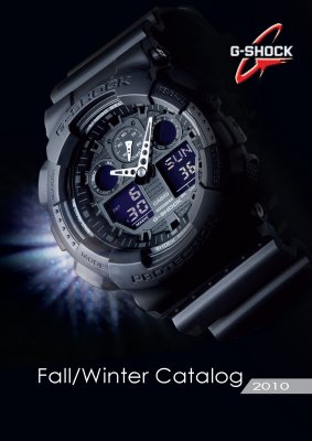 Casio G-Shock Catalogue 2010 Fall-Winter