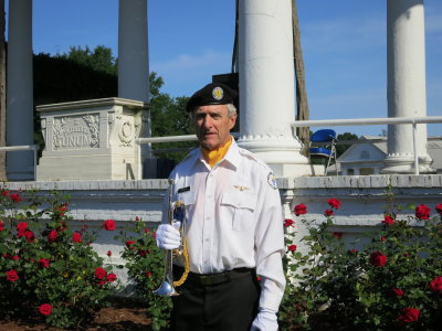 Doug in Arlington Cemetery Amphitheatre