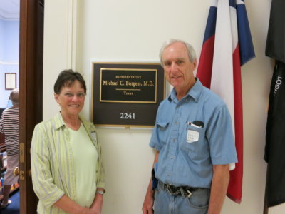 Visiting our Congressman