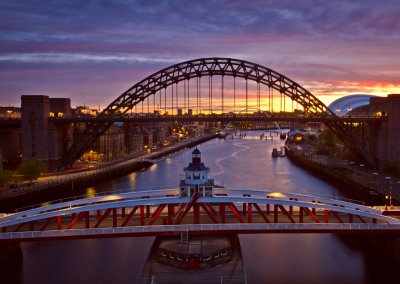 Daybreak Newcastle upon Tyne