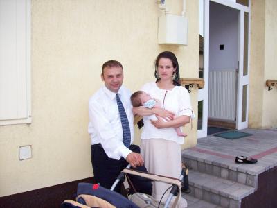 Gabor and his wife