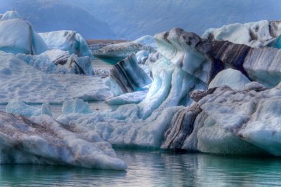 Icebergs at Jokulsarlon
