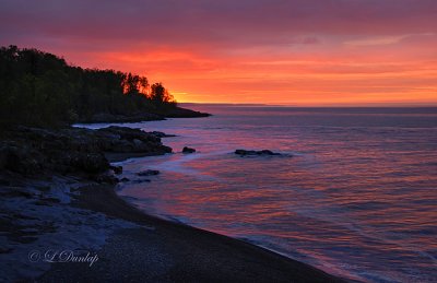 71.1 - Temperance: Sunrise Color On Lake Superior