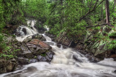 9.1 - Tischer Creek Falls:  HDR Version
