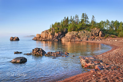 *** 113.14 -  Silver Bay Shoreline Just After Sunrise