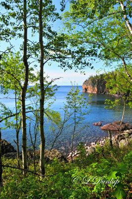 51.1 - Lake Superior View, Spring on North Shore