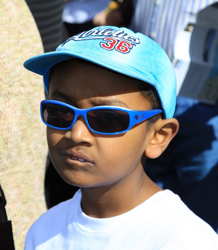 Boy in Melbourne... waiting for the bus..