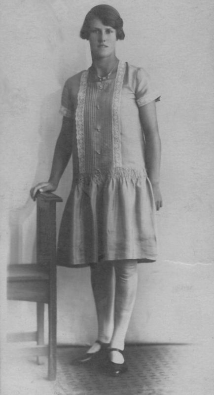 Florence Alder, My Mum at around 16 - 18 years.Early 1930s