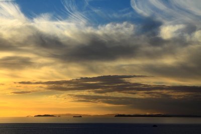 Morning sky... Hauraki Gulf, Whangaparaoa