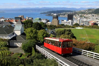 The Cable car, Wellington, New Zealand