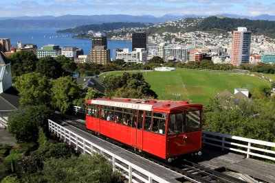 The Cable Car, Wellington, New Zealand.