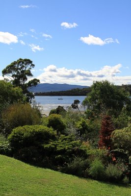View from our cottage, Beauty Point Tasmania.