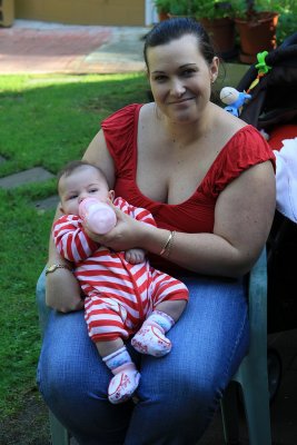 Cousin Ardelle and Baby Jessica