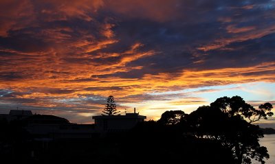Winter morning sunrise... Whangaparaoa