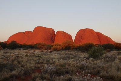 Kata Tjuta (The Olgas) Central Outback Australia.