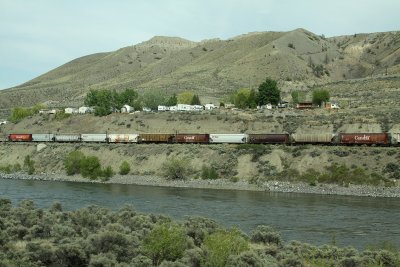Freight train... on way to Kamloops