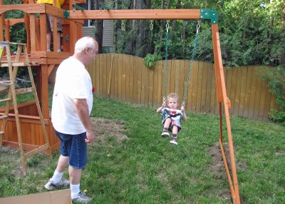 Swing installed just so Joel could try it out before bed.  IMG_8562c.jpg