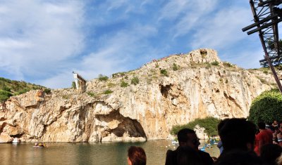 Red Bull Cliff Diving 2011, L.Vouliagmeni