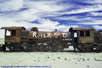 The Train Cemetery  ,Uyuni , Bolivia , 2001