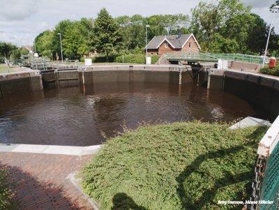 Kesselschleuse in Emden